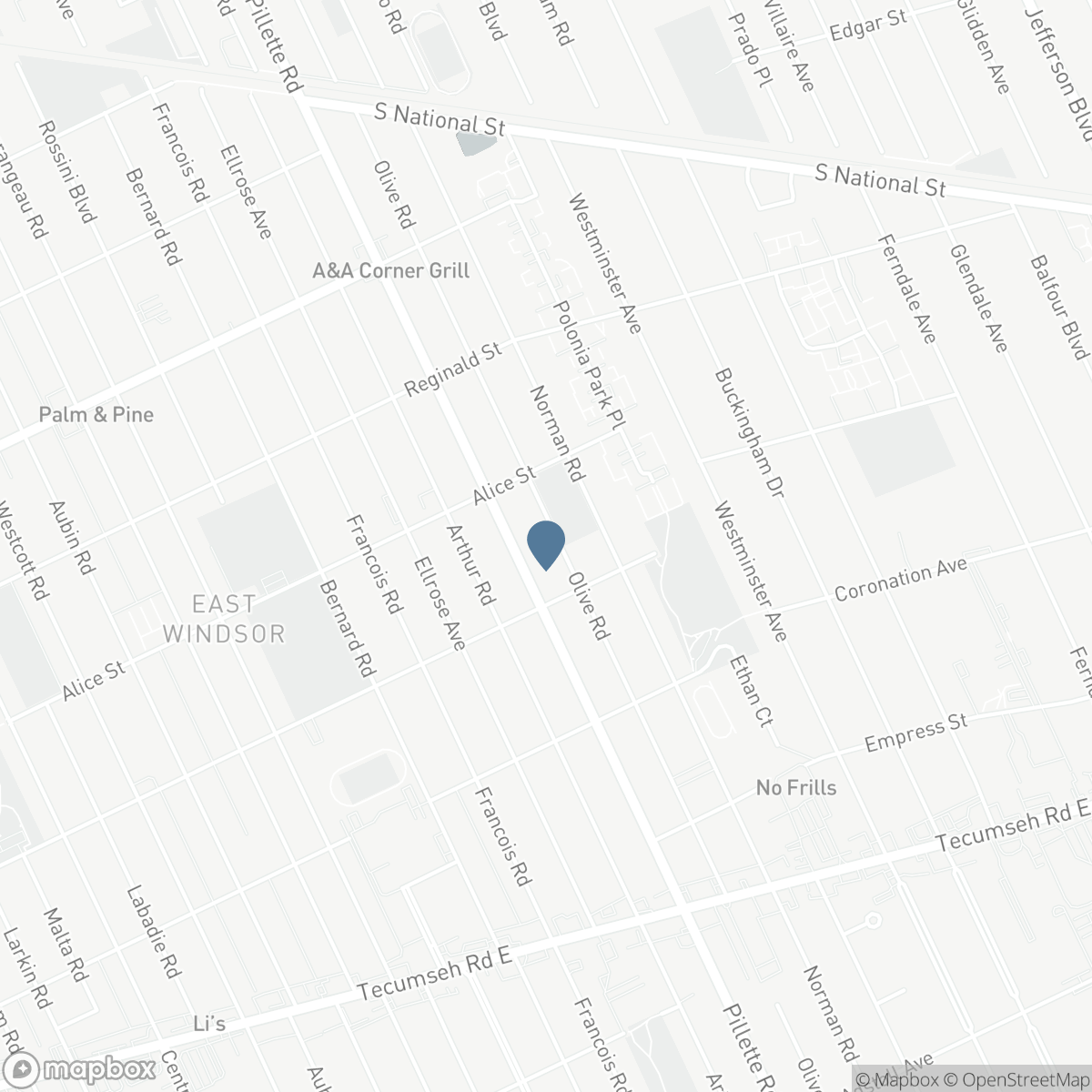1757 OLIVE ROAD, Windsor, Ontario N8Y 4M9